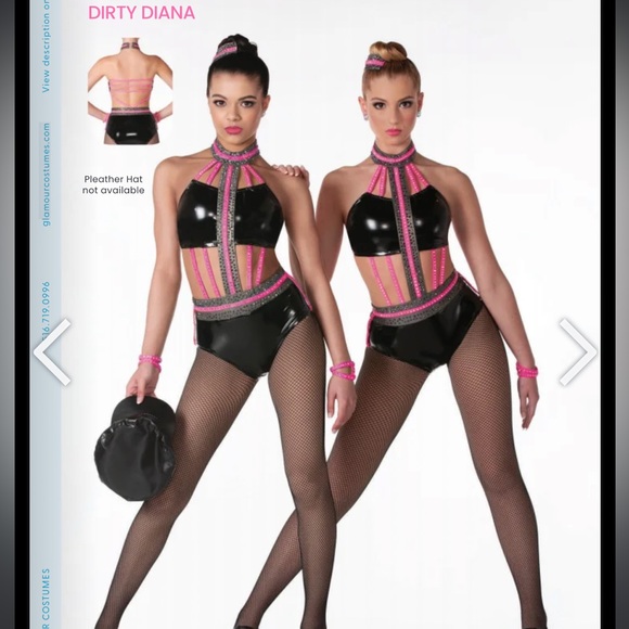 Glamour Costumes Other - Glamour Dance Costume Dirty Dianna